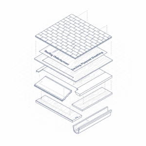 Drip edge installed on a roof protecting the fascia