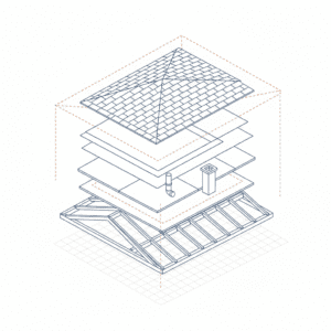 Homeowner preparing for roof replacement