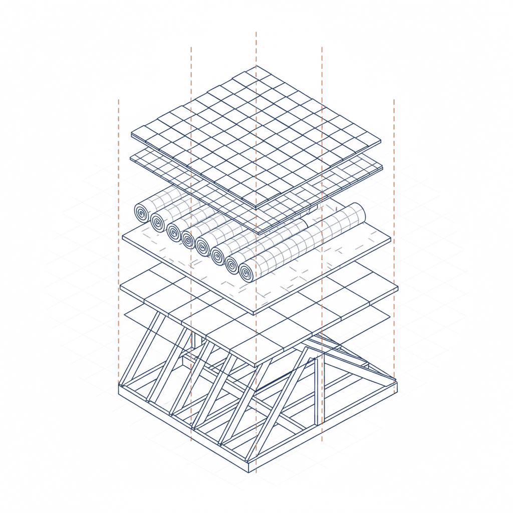 Proper roof deck preparation