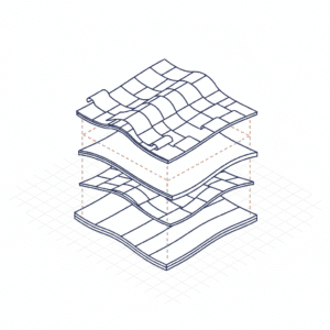 Curling and clawing asphalt shingles