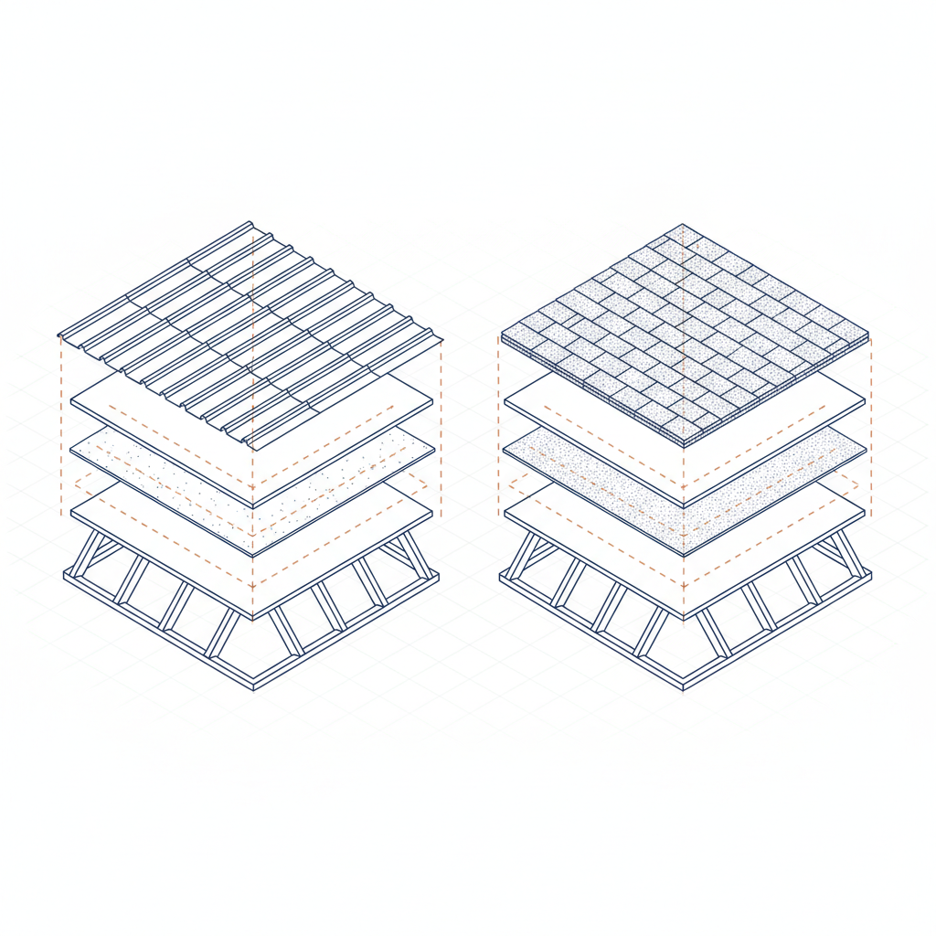 Standing seam metal roof vs. asphalt shingles 30-year cost comparison