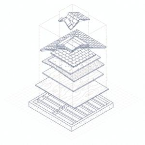 Homeowner reviewing a detailed roofing warranty document